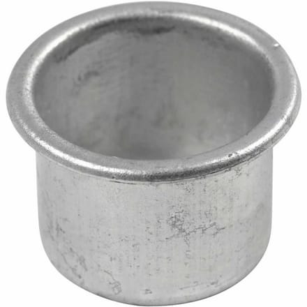 Kaarsenhouders, tafelkaarsen, d: 25 mm, h: 18 mm, 12stuks, gatgrootte 22 mm