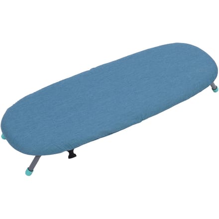 Planche à repasser pliable, pieds antidérapants, hauteur réglable, gain de place, pour petite taille gray