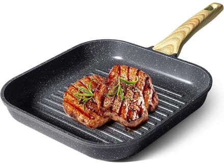 CRLYN® Grillpan Inductie - Keramische Pan - Vleespan BBQ
