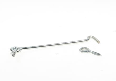 GebuVolco Windhaken met 2 schroefogen 5.25x160 ijzer gegalvaniseerd