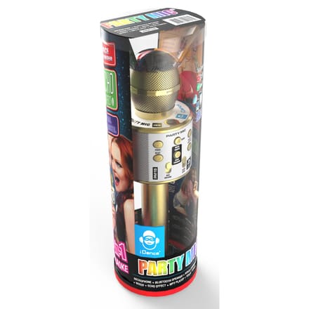 iDance Party Mic bluetooth karaoke microfoon Radio's, speakers en muziekspelers
