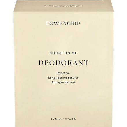 Löwengrip L&ouml;wengrip Count On Me Deodorant 3 x 50 ml