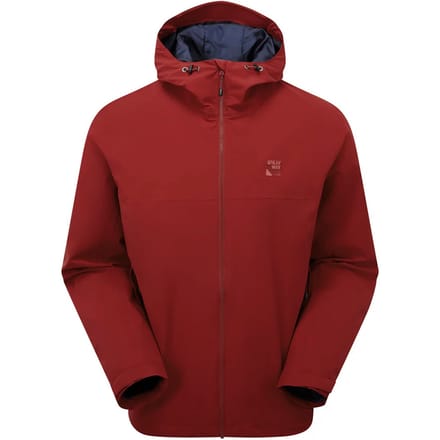Heren Lichtgewicht Waterdichte Wand jacket met Capuchon Halve Rits Regenjas
