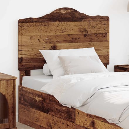 vidaXL Hoofdbord Oud Hout Bewerkt hout