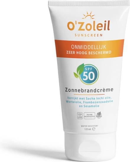 O'Zoleil Zonnebrandcrème Lichaam SPF 50 - 125 ml