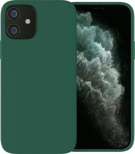 Ceezs geschikt voor Apple iPhone 12 Mini hoesje siliconen / geschikt voor Apple iPhone 12 Mini case silicone groen