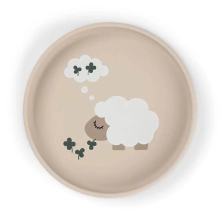Done By Deer Stick & Stay Bord - Tiny Farm - Rond - 18 cm - Sand