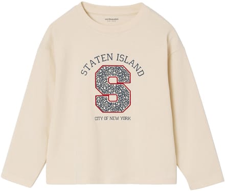 Vertbaudet T-shirt met lange mouwen en letters voor meisjes