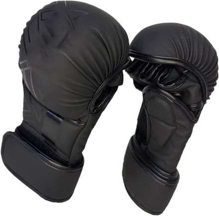 Bokshandschoenen - Sparring handschoenen - Intense training - Versterkte vulling - Ca. 22x12cm - Zwart