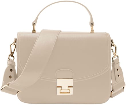 SEIDENFELT MANUFAKTUR Schoudertas Handtas Viiala Handbag Buttermilk Crème