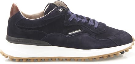 Floris Van Bommel Sfm-10082-02 Lage sneakers - Heren - Blauw - Maat 44⅔