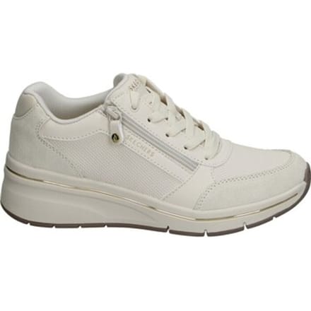 Skechers BILLION FLEX - LUXE UP Dames Veterschoenen - Naturel