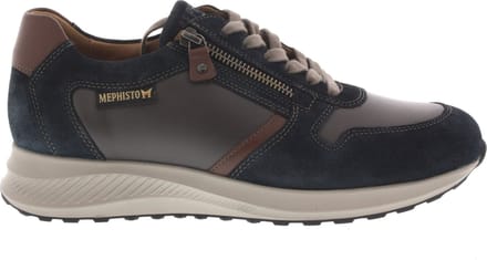 Heren Veterschoenen Mephisto Dino Blue Blauw - Maat 11