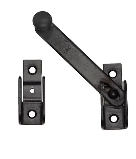 Wovar Luikoverslag Zwart 120 x 60 mm | Valslot