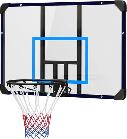 Basketbalbord met Professionele Springveer voor Binnen en Buiten