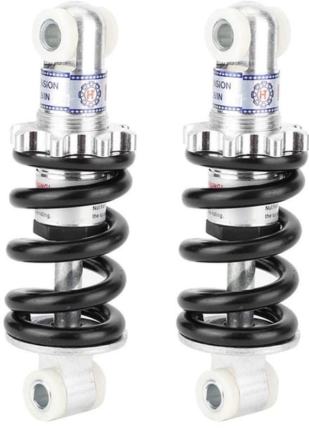 Allecto - Motorfiets-schokdempers - Universeel - 125 mm - Metaal