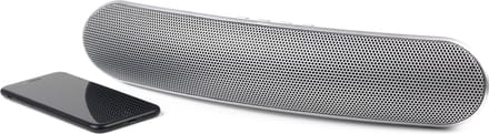 Intempo Curved Bluetooth Metallic Speaker (kleur: zilver)