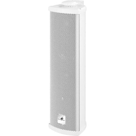 Monacor ETS-210TW/WS PA-luidsprekerzuil 10 W Wit 1 stuk(s)