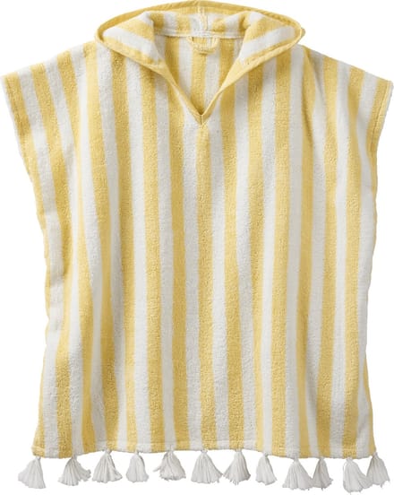 Vertbaudet Gestreepte badponcho voor kinderen