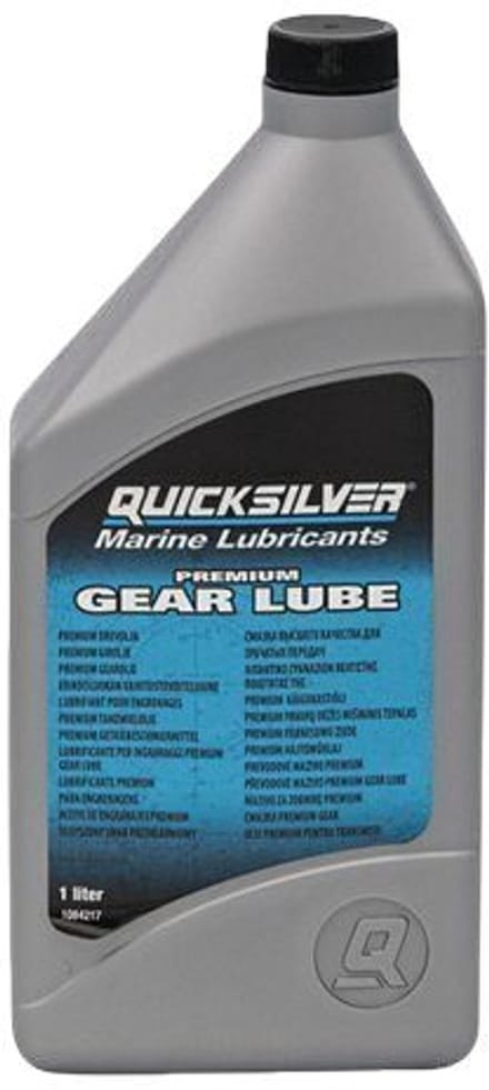 Quicksilver - Staartstuk olie (80W90) 1 liter - Met pompje