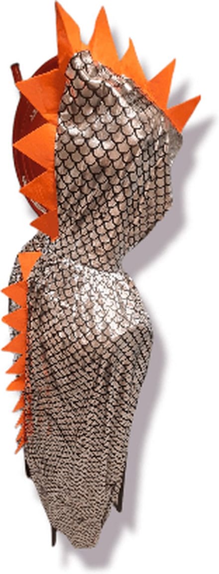 Cape draak Kindermaat Zilver