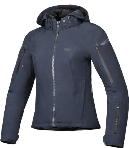 Ixon Burning Lady Marineblauw Textiele Motorjas - Jas