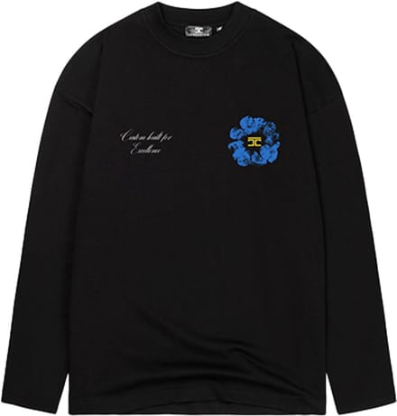 Jorcustom Flowers Longsleeve T-Shirt