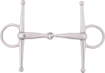BR Enkel Gebroken Kneveltrens Massief RVS 18 mm . - 13,5
