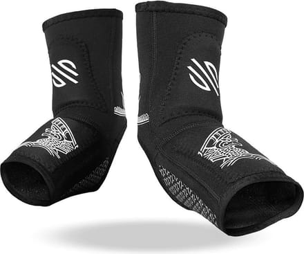 Sanabul Battle Forged Gel Ankle Wraps - paar - zwart - maat S/M