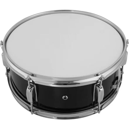 12 inch snaredrum met drumstokken schouderriem drumsleutel percussie-instrument voor studenten zwart