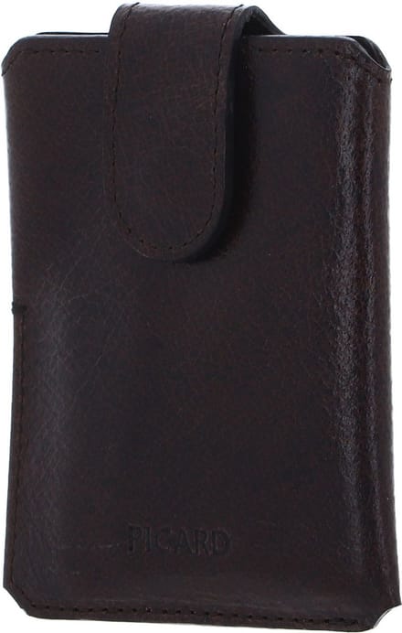 PICARD Kaarthoes Buddy 1 Card Case Coffee Donkerbruin