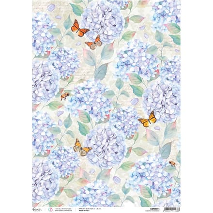 Motief strozijde "Hydrangea Geur"
