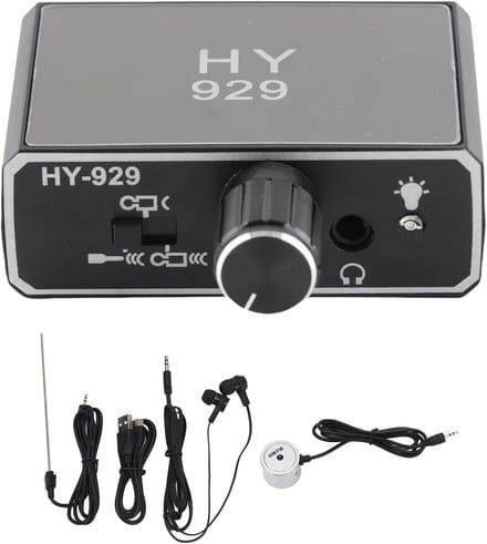 Waterlekkagedetector - Pijpleiding tester - Ondergrondse detectie - Dubbele sondes - 20x13x4 cm