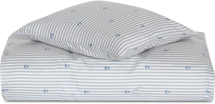 Babydekbedovertrek in anker design satijnkatoen