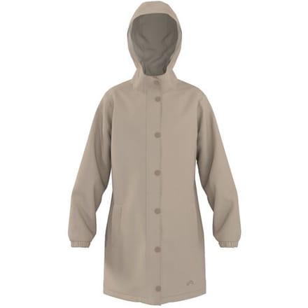 CRIVIT Kinder gevoerde regenjas (Beige, 146/152)