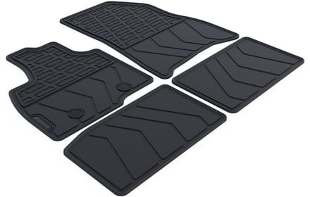 Rubber Automatten geschikt voor Dacia Duster 3 - 2024-heden - 4-delig - Uitvoering: Mild Hybrid (48V)