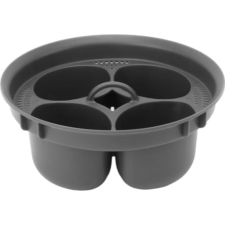 Multifunctionele Stoommand Voedselkwaliteit PP 4 Eierbakjes Stoom Eierkoker Accessoire voor TM5 L black