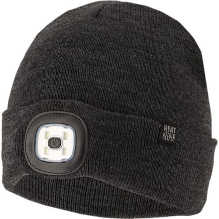 Led Muts Heren - Muts Dames - Beanie - One Size - Antraciet - Unisex