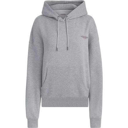 Guess Jeans American Trad Hoodie Grijs S Vrouw