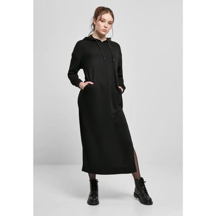 Dames sweatshirt met capuchon Urban Classics cropped oversized high neck crew