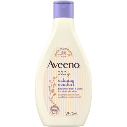 Aveeno Baby Calming Comfort Bedtime Bath &amp; Wash 250 ml