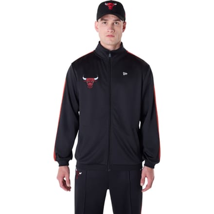 New Era NBA Chicago Bulls Trainingsjas Zwart