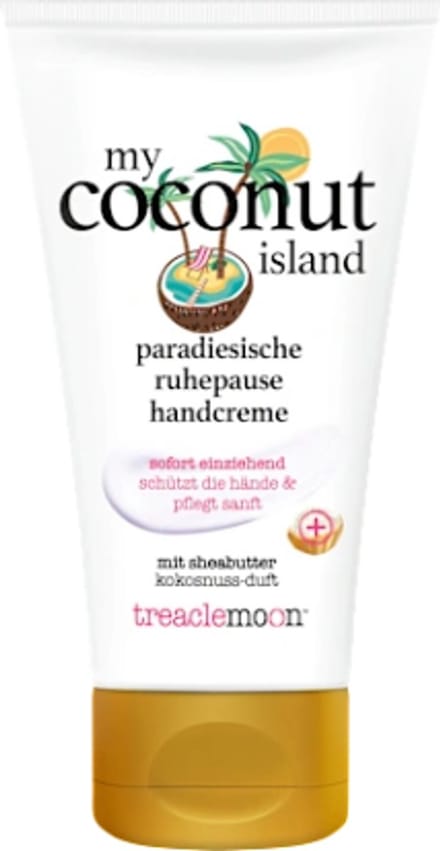 Treaclemoon My Coconut Island Handcreme | 1x 75 ml - Met Sheabutter - Kokos Geur