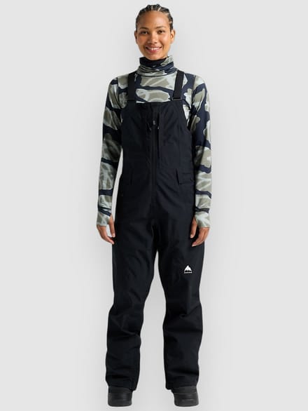 Burton Reserve Gore-tex® 2l Bib Broek Zwart XS Vrouw