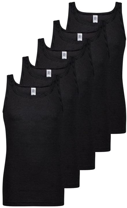 ESGE Heren Onderhemd 5 pack - Fijnrib Ringel