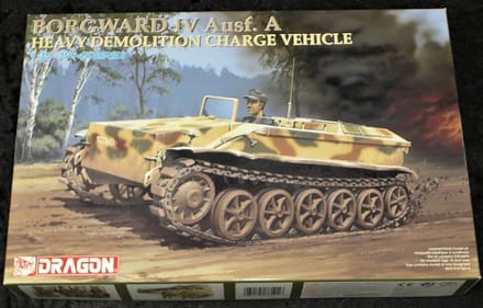 Dragon Modelbouwpakket Auto - 6101 Borgward IV Ausf. A - Heavy Demolition Charge Vehicle Plastic - 1:35 - Modelbouw