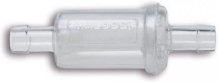 Benzinefilter Malossi transparant Ø8mm voor motor scooter quad bromfiets enduro Nieuw