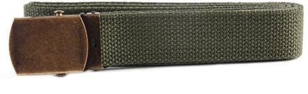 Fostex Garments - Web belt with brass buckle (kleur: Groen / maat: NVT)