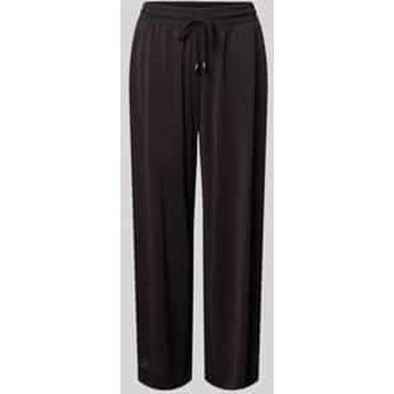 straight fit stoffen broek in verkorte pasvorm