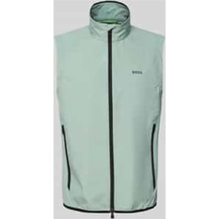 Gilet met labelprint, model 'Putt'